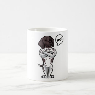 Stubborn German Shorthar Pointer Hund Kaffemugg