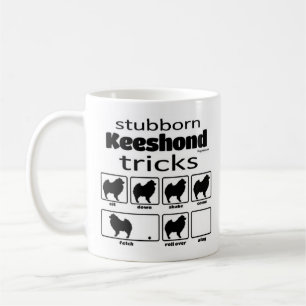 Stubborn Keeshond Tricks Kaffemugg