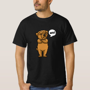 Stubborn Norfolk Terrier T Shirt