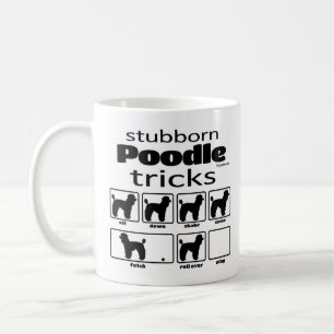 Stubborn Pudel Tricks Kaffemugg