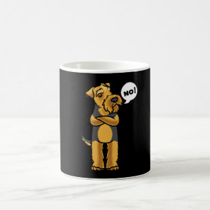Stubborn Welsh Terrier Hund Kaffemugg