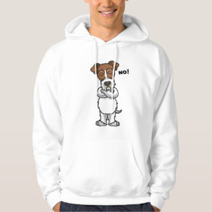 Stubborn Wire Fox Terrier Hund Hoodie