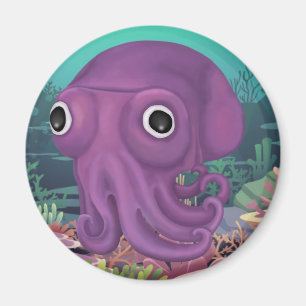 Stubby Squid Magnet