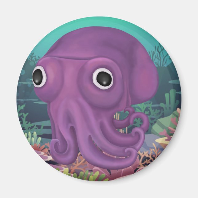 Stubby Squid Magnet (Framsidan)