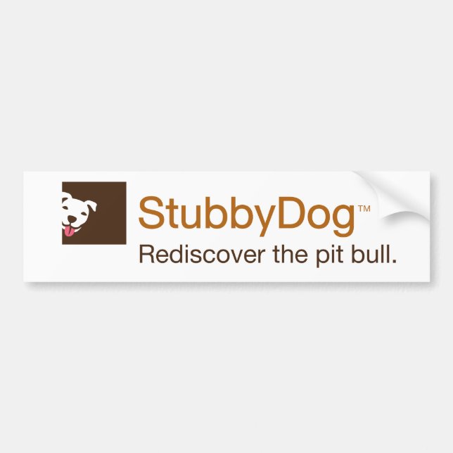 StubbyDog bildekal (Framsidan)