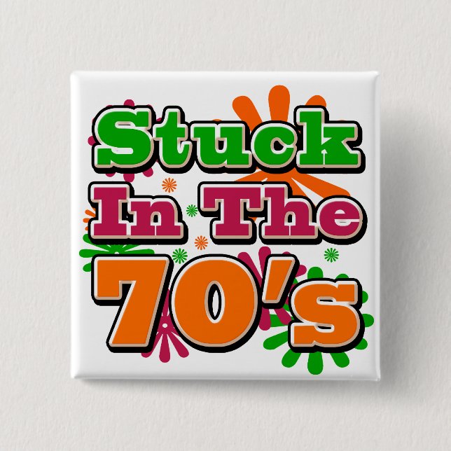 Stuck i 70-talet knapp (Framsida)