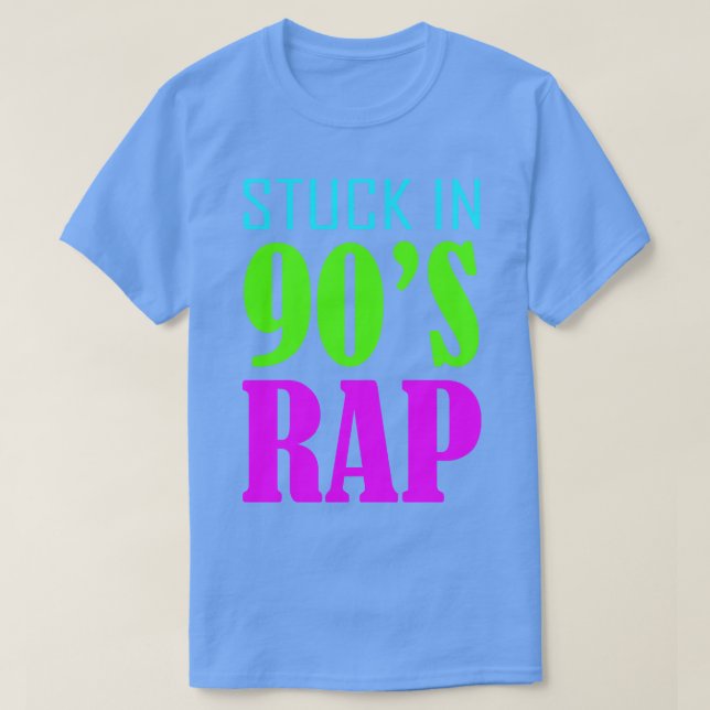Stuck i 90s Rap T Shirt (Design framsida)