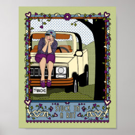 Stuck i en Rut_A_8x10-Poster Poster