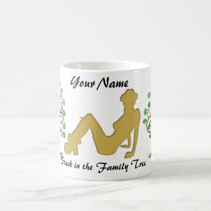 Stuck i Familjen Träd Kaffemugg