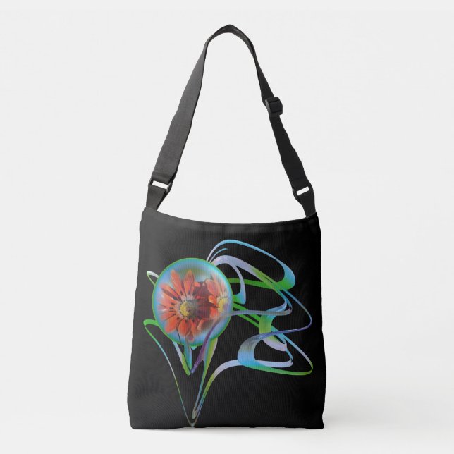 Stuck i Mitten Kor Body Tote Bag Axelväska (Framsida)