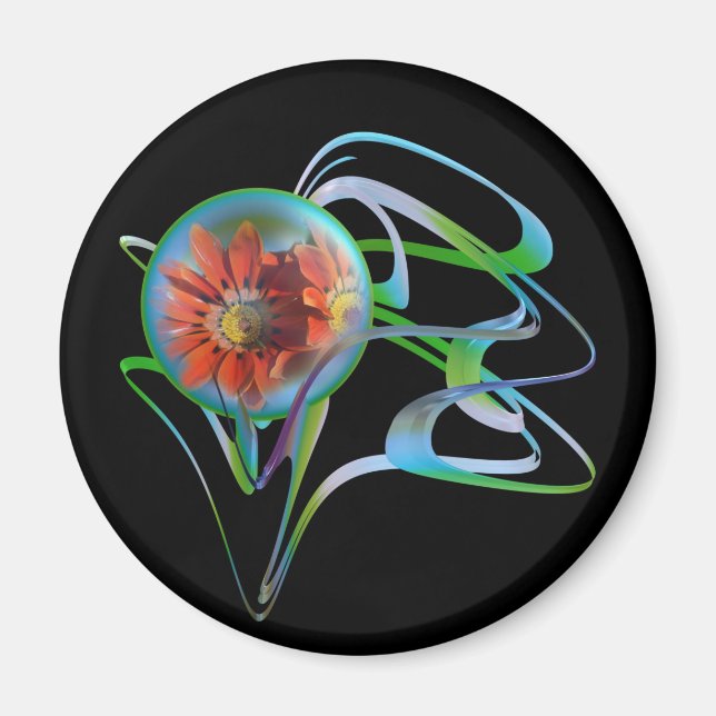 Stuck i Mitten Magnet (Framsidan)