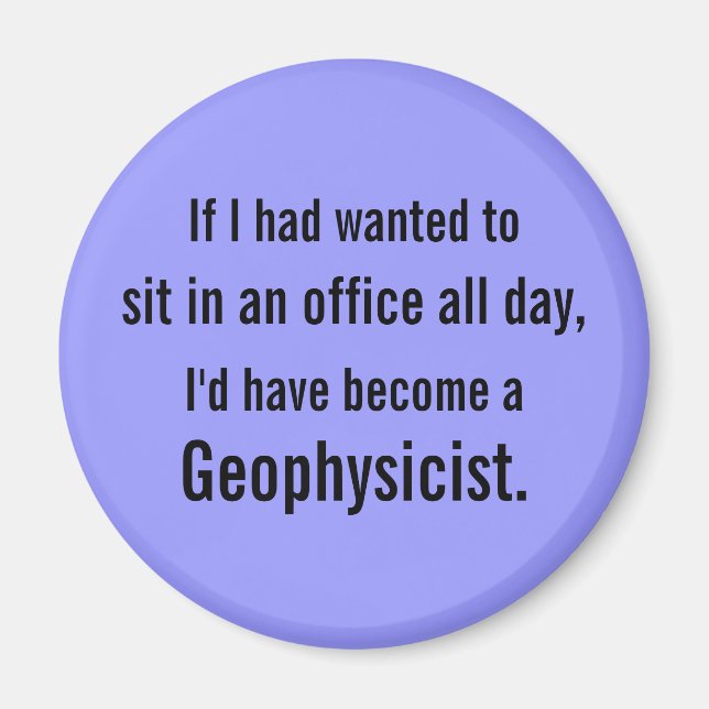 Stuck i Office-Anpassadet Magnet (Framsidan)