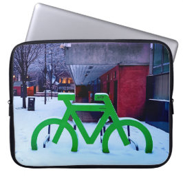 Stuck i snö laptop fodral