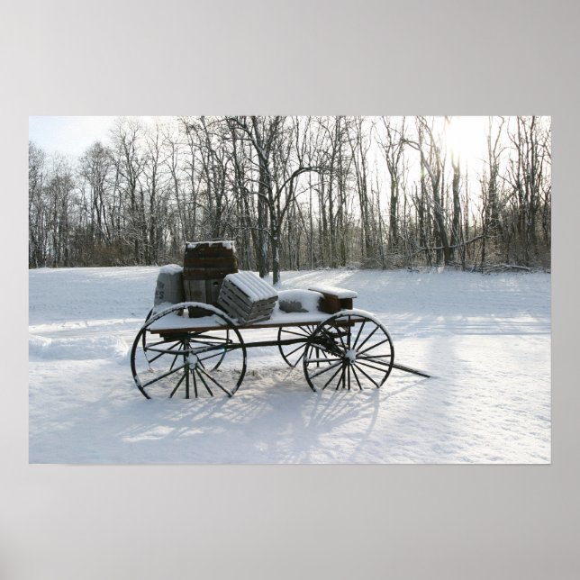 Stuck i Snö Poster (Framsidan)