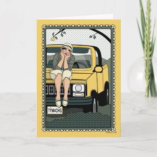 Stuck in a Rut_C_Greeting Kort (Framsida)