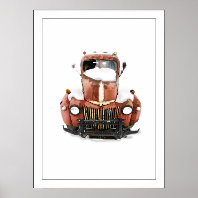 Stuck Lastbil nr 1 Poster (Framsidan)