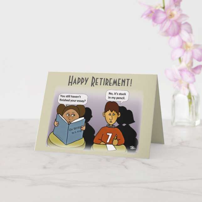 Stuck-märkt gratulationskort kort (Orkide)