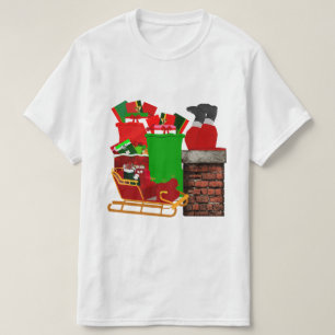 Stuck Santa Tri-Blend-shirt T Shirt