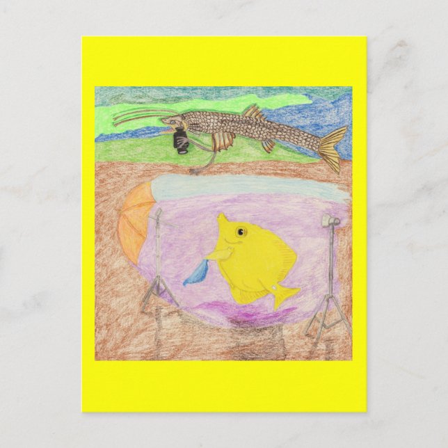 Stuck-up-modellen Vykort (Framsida)