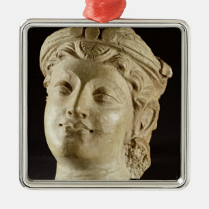 Stuckaturhuvud, Gandhara, 4th århundradeANNONS Julgransprydnad Metall