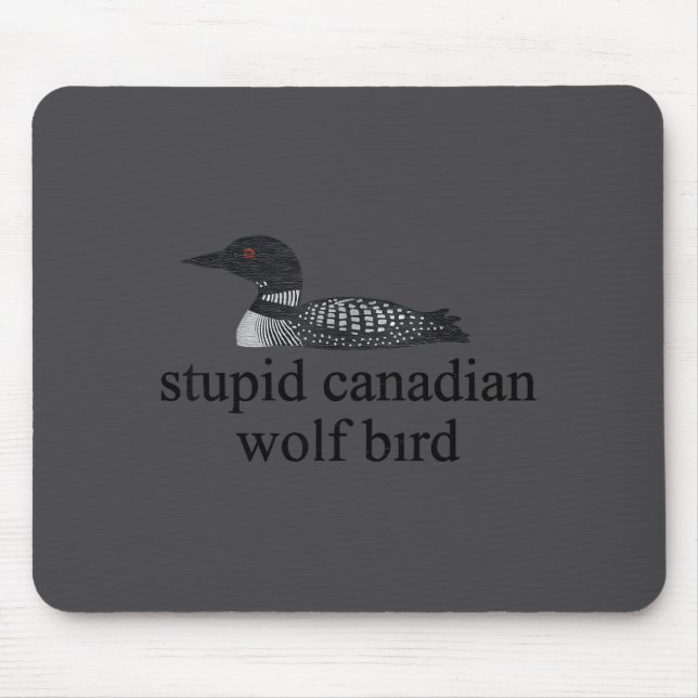 Stud Canadian Wolf Bird Lgbt Hockey  Musmatta (Framsidan)