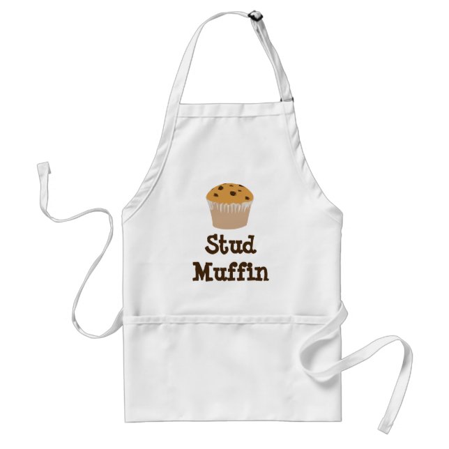 Stud Muffin Apron, Underbara Fars dag eller Andra Förkläde (Framsidan)