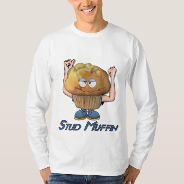 Stud Muffin Humor Tröja (Framsida)