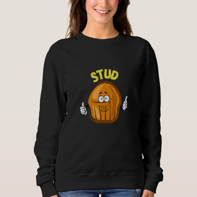 Stud Muffin  jul T Shirt (Framsida)