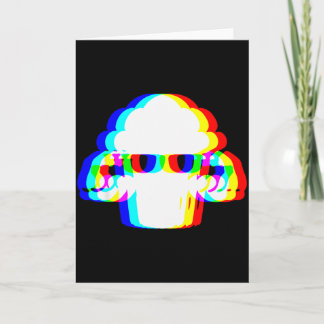 Stud Muffin Rolig Muffin Vaporwave Edm Cyber Glitc Kort