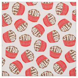 Stud Muffin Valentine Fabric Tyg