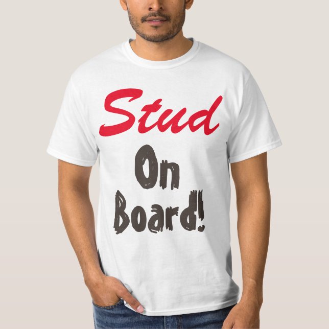 Stud ombord tee shirt (Framsida)