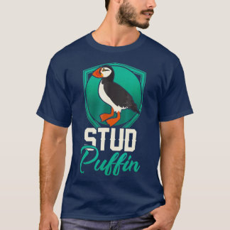 Stud Puffin Seabird Animal Lover Gift T Shirt