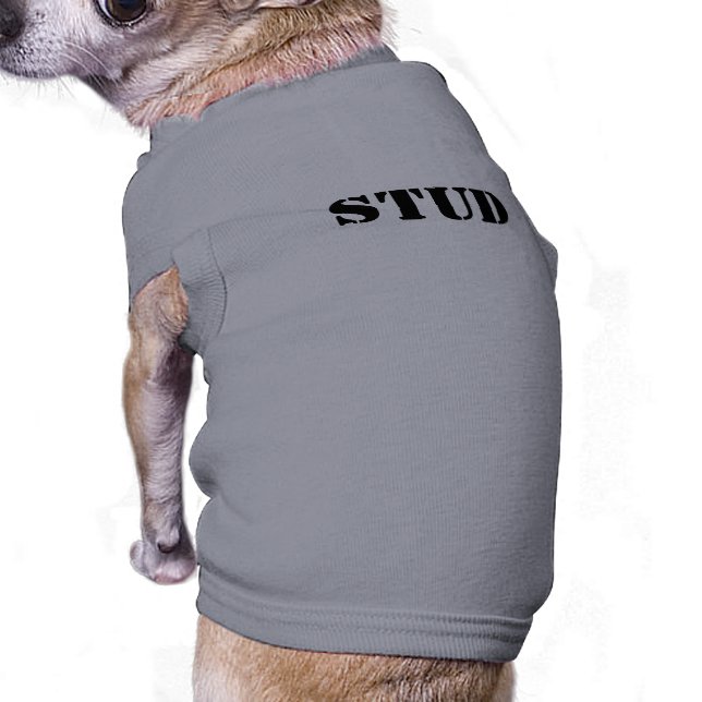 Stud Shirt för Hundar! Hundtröja (Baksidan)