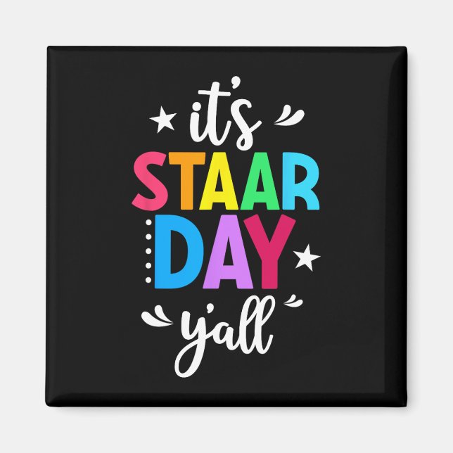 Studen av testantedagsdagens testanteckningsdag fö magnet (Framsidan)