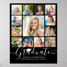 Student 13 Photo Collage Script Anpassningsbar Fär