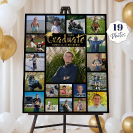 Student 19 Foto Guld-penseltypografi din Färg