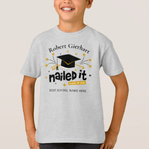 Student 2023 Nöjde det Personlig Studenten T Shirt