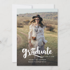 Student 2025 Cute Photo Studenten Meddelande