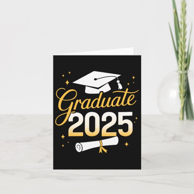 Student 2025 för CL 2025 Studenten Kort (Framsida)
