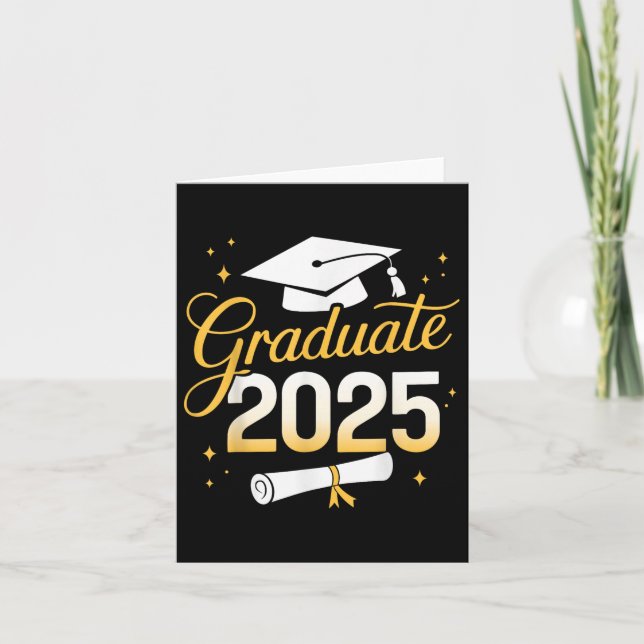 Student 2025 för CL 2025 Studenten Kort (Framsida)