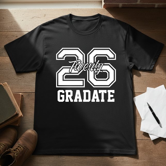 Student 2026 Examen T-Shirt - Klass 2026 (Skapare uppladdad)