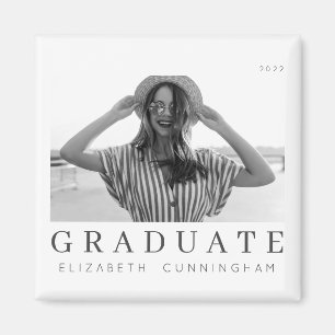 Student 20XX Modern Coola - enkel minimalistisk Magnet