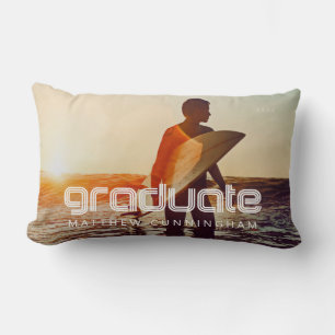 Student 20XX Retro-Coola - enkelt Grad-fotfoto Lumbarkudde