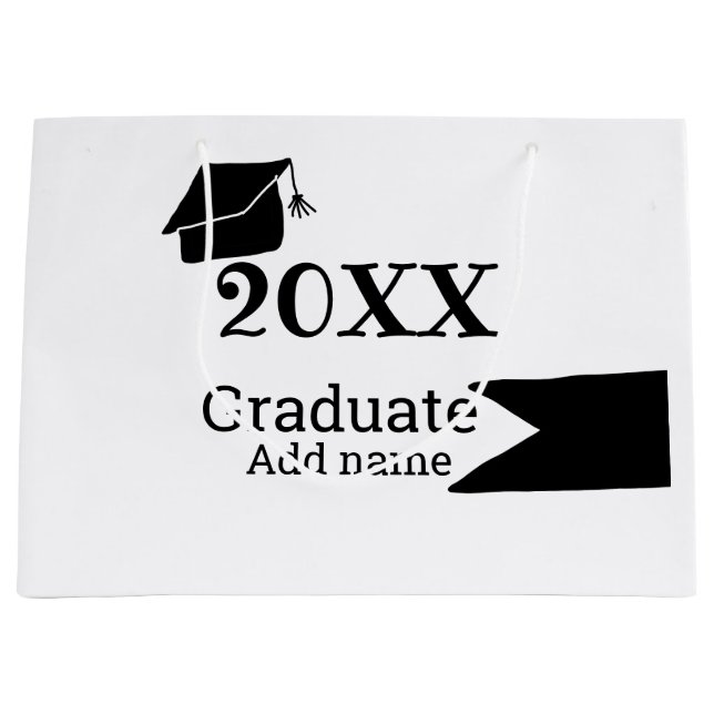 Student 20XX studenten, enkel, modern (Framsidan)