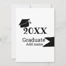 Student 20XX studenten, enkel, modern