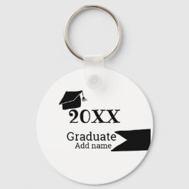 Student 20XX studenten, enkel, modern Nyckelring
