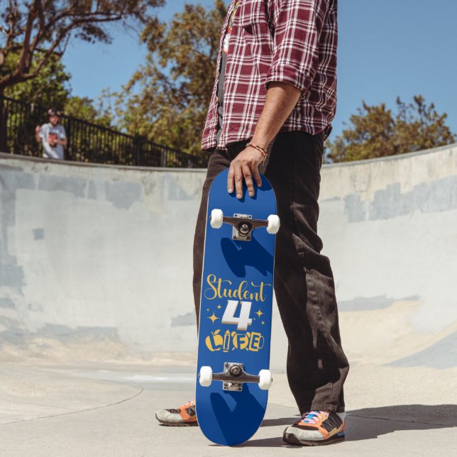 STUDENT 4 Life #studentliv Mini Skateboard Bräda 18,5 Cm (Utomhus 2)
