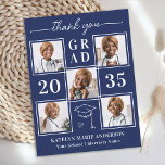 Student 5 Photo Personlig Studenten Tack Vykort<br><div class="desc">Vi presenterar våra expertkort i personlig studenten, som är det perfekt sättet att uttrycka er tacksamhet och uppskattning i stil. Designade för det moderna student har dessa kort en elegant och elegant-layout med ett fotosamlingsalternativ för chic, vilket gör att du kan visa upp till sex av dina favoritminnen från gymnasiet,...</div>