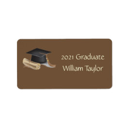 Student-adressetikett Adressetikett