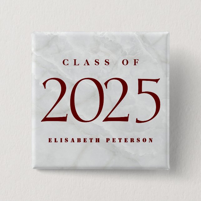 Student Anpassningsbar Foto för henne Knapp (Framsida)